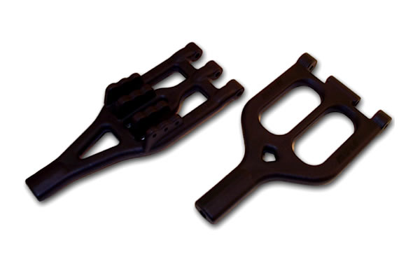 RPM&nbsp;A-Arms for the Associated Monster GT & Thunder Tiger MTA-4 - Black