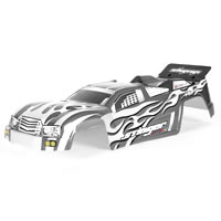 Stinger EST-1 Pre-printed Bodyshell - Silver