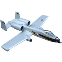 A-10 'Warthog' Thunderbolt II Twin Ducted Fan Jet - Black Lightning