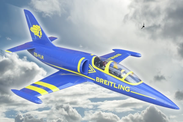 Top Gun&nbsp;ARTF Fibreglass L-39 Albatross Breitling 70mm EDF Jet