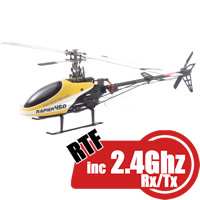 Rapier 450 RTF 6 Channel 3D Helicopter with 2.4ghz Radio System