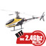 Top Gun Pro Heli Rapier 450 RTF 6 Channel 3D Helicopter with 2.4ghz Radio System