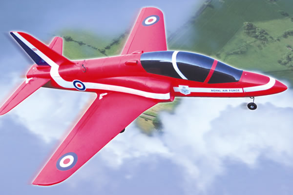 Top Gun Park Flite&nbsp;BAE Hawk Ready-To-Fly EDF Jet with 2.4ghz Radio