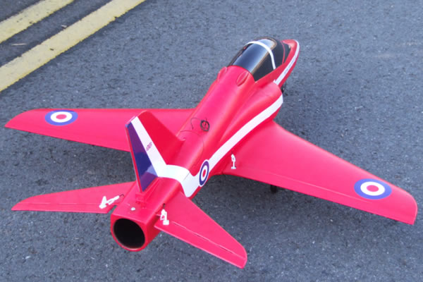 Top Gun Park Flite&nbsp;BAE Hawk Ready-To-Fly EDF Jet with 2.4ghz Radio