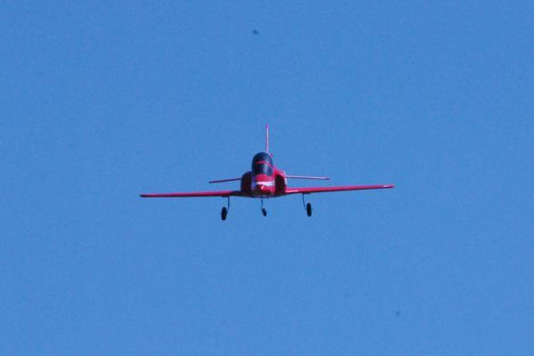 Top Gun Park Flite&nbsp;BAE Hawk Ready-To-Fly EDF Jet with 2.4ghz Radio