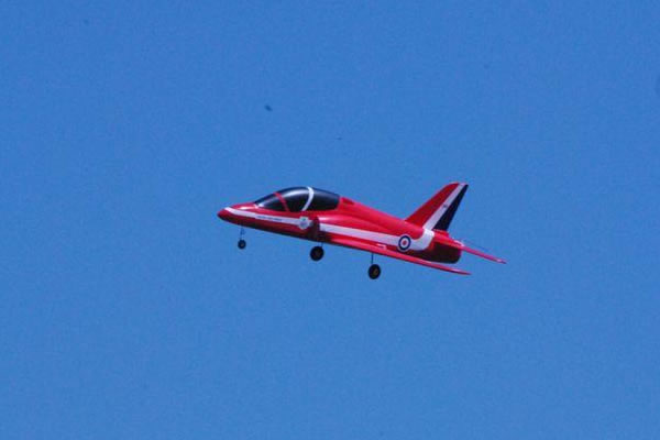 Top Gun Park Flite&nbsp;BAE Hawk Ready-To-Fly EDF Jet with 2.4ghz Radio
