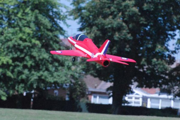 Top Gun Park Flite&nbsp;BAE Hawk Ready-To-Fly EDF Jet with 2.4ghz Radio