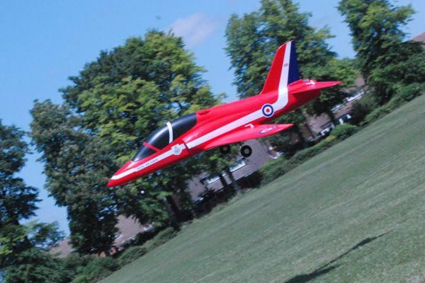 Top Gun Park Flite&nbsp;BAE Hawk Ready-To-Fly EDF Jet with 2.4ghz Radio