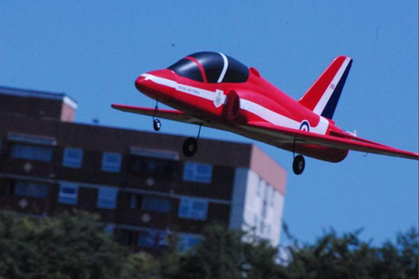 Top Gun Park Flite&nbsp;BAE Hawk Ready-To-Fly EDF Jet with 2.4ghz Radio