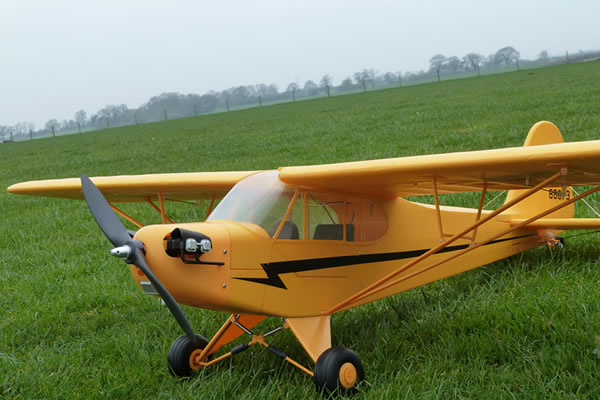 Top Gun Park Flite&nbsp;J-3 Piper Cub 1.4m ARTF Yellow