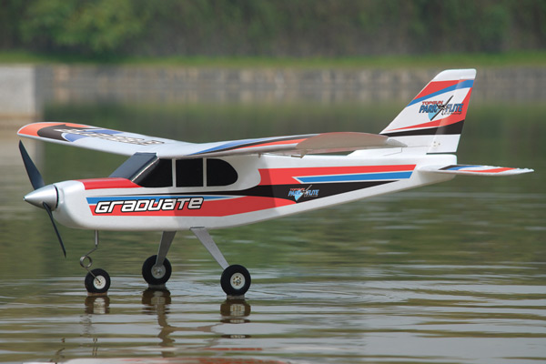 Top Gun Park Flite Graduate RTF Trainer with 2.4Ghz Radio System