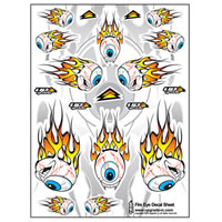 Fire Eye' Decal Sheet