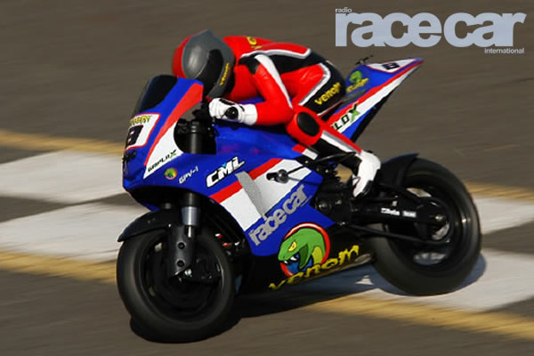 Venom&nbsp;GPV-1 RTR 1/8th Scale Motorcycle - Red