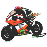 GPV-1 RTR 1/8th Scale Motorcycle - Orange