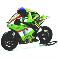 GPV-1 RTR 1/8th Scale Motorcycle - Green