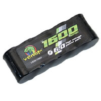 6v-1600mah NiMH Flat Receiver Battery
