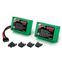 50C 2S 4500mah 7.4v Saddle Pack LiPo Battery
