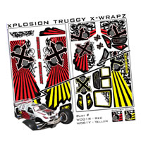 Xplosion' Truggy X-Wrapz - Red