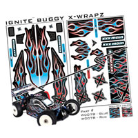 Ignite' Buggy X-Wrapz - Blue