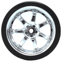 Premounted Drift Tyres Rays Volk GT-7 Drift Wheels