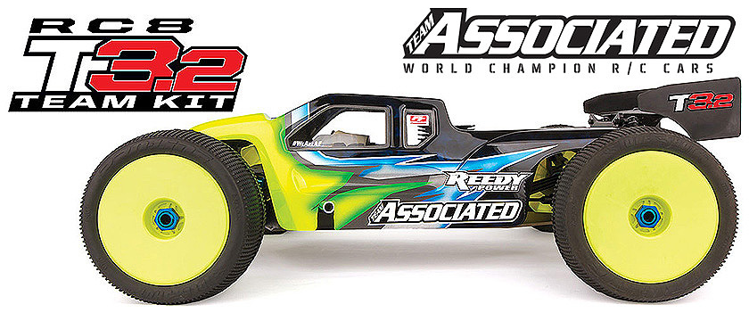 NEW! TEAM ASSOCIATED RC8T3.2 TEAM KIT 1/8 NITRO TRUGGY