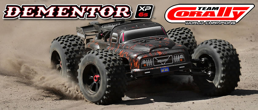 CORALLY DEMENTOR XP 6S MONSTER TRUCK