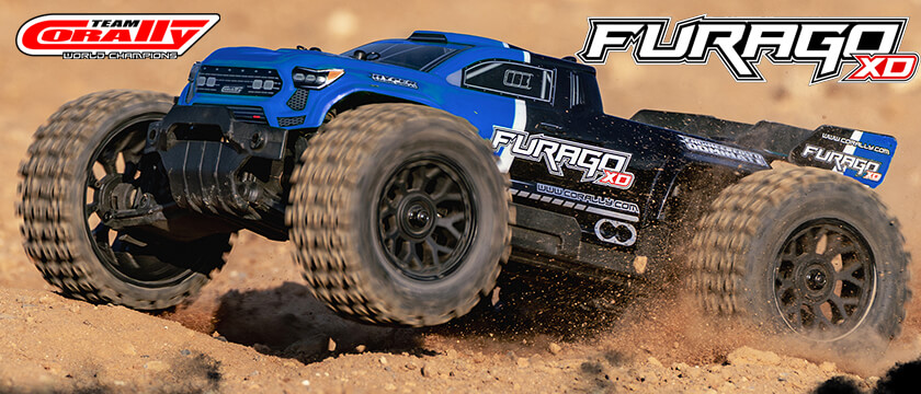 NEW FROM CORALLY THE FURAGO XD RTR TRUCKS NEW FROM CORALLY THE FURAGO XD RTR TRUCKS