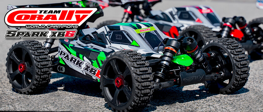 NEW! CORALLY SPARK XB6 6S BRUSHLESS BASHER BUGGY