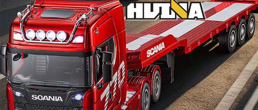 NEW! HUINA 1/24 SCANIA 770S RC TRUCK & TRAILER SET NEW! HUINA 1/24 SCANIA 770S RC TRUCK & TRAILER SET