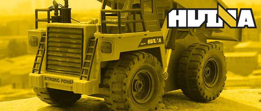 HUINA 1/12TH SCALE RC DUMP TRUCK