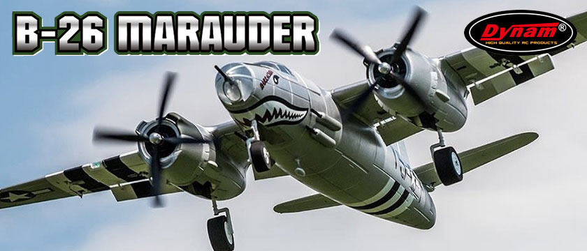 DYNAM MARTIN RTB-26 MARAUDER 1500MM WARBIRD