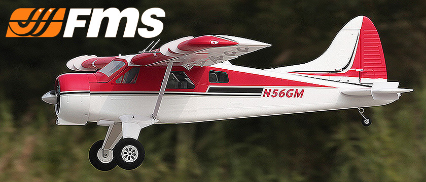 FMS 2000MM DHC-2 BEAVER V2 W/REFLEX ARTF