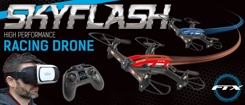 FTX SKYFLASH RACING DRONE SET W/GOGGLES