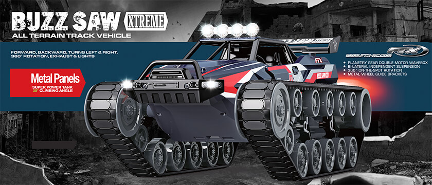 NEW! FTX BUZZSAW XTREME 1/12 ATV VEHICLE