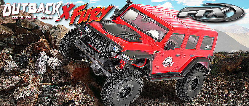 FTX OUTBACK MINI X FURY 1:18 TRAIL READY-TO-RUN