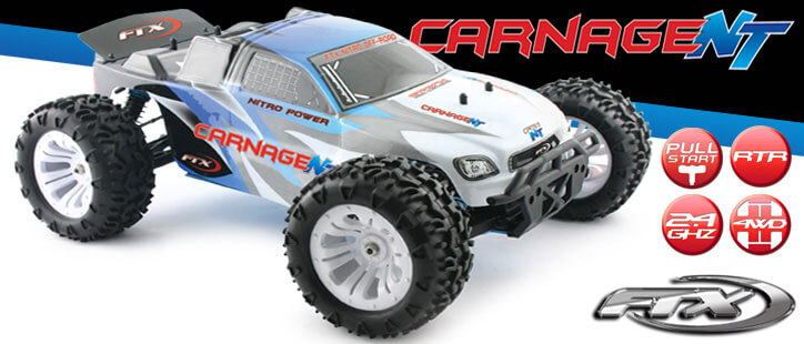 FTX Carnage NT 1/10th RTR 4WD Nitro Truck