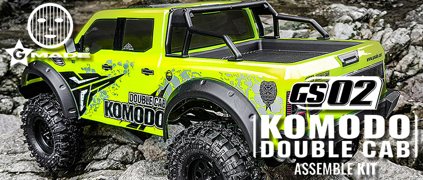 GMADE 1/10 GS02 KOMODO DOUBLE CAB KIT