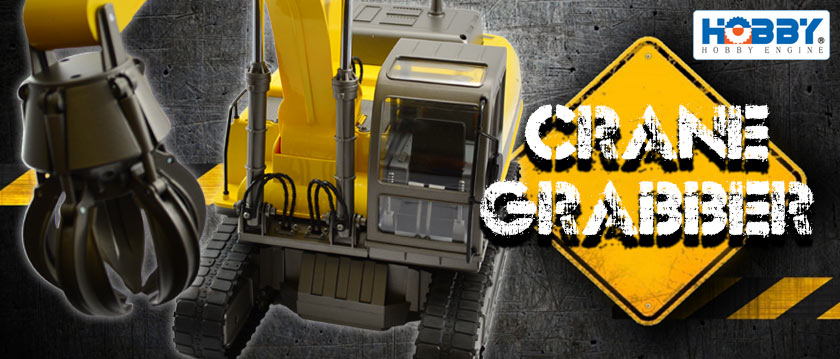 HOBBY ENGINE PREMIUM LABEL DIGITAL CRANE GRABBER