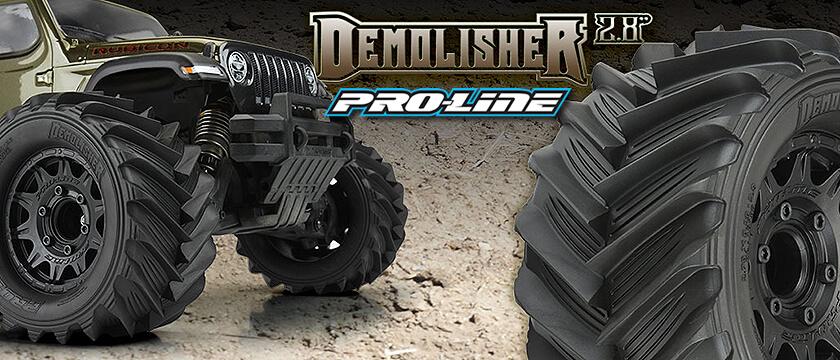 NEW! DEMOLISHER 1/10 F/R 2.8