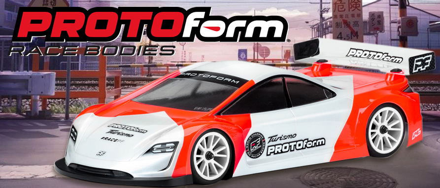 NEW! PROTOFORM TURISMO LIGHTWEIGHT BODYSHELL 190MM