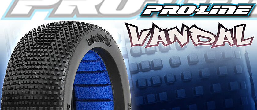 NEW! PROLINE 'VANDAL' 1/8 BUGGY TYRES