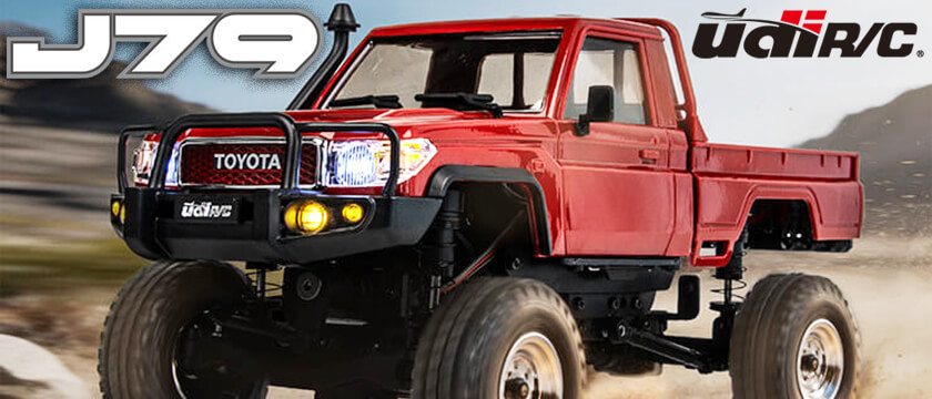 NEW! UDI RC TOYOTA LAND CRUISER /24 BRUSHLESS CRAWLER