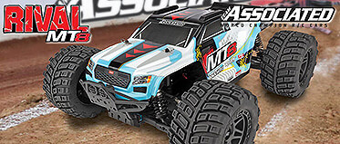 NEW! TEAM ASSOCIATED RIVAL MT8 RTR TRUCK BRUSHLESS