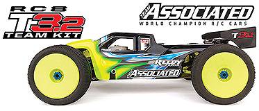 NEW! TEAM ASSOCIATED RC8T3.2 TEAM KIT 1/8 NITRO TRUGGY