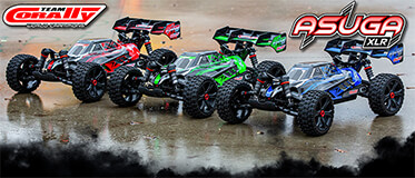 THEY'RE BIG! CORALLY ASUGA XLR 6S BRUSHLESS BUGGY RTR