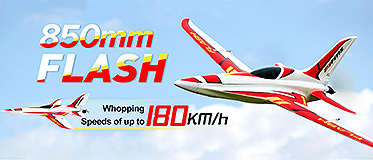 NEW! FMS 850MM FLASH PROP JET ARTF