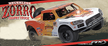 FTX ZORRO 1/10 TROPHY TRUCK EP BRUSHLESS 4WD