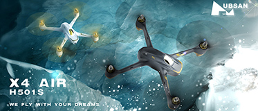 HUBSAN BLACK 501S HIGH EDITION