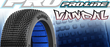 NEW! PROLINE 'VANDAL' 1/8 BUGGY TYRES