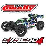 New! Corally Syncro-4 Brushless Basher! 4S & RTR